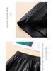 2023 Trendy Women's High Waist PU Leather Shorts - A-line, Loose Fit for Autumn/Winter, Perfect with Boots