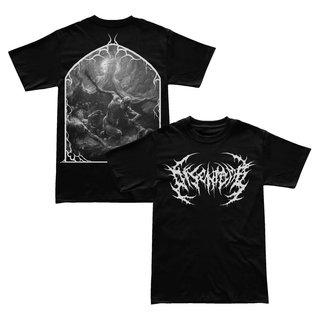 Brutal Death Metal Band Disentomb Album Poster Graphic Print Tshirt Men Women Crewneck Cotton Tee New Streetwear Oversized Tops