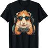 Funny Fluffy Guinea Pig and Video Games Lover a Cavy Gamers T-Shirt