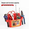 Carpentry Tool Belt Pouch with Thickened Plastic Nail Bucket