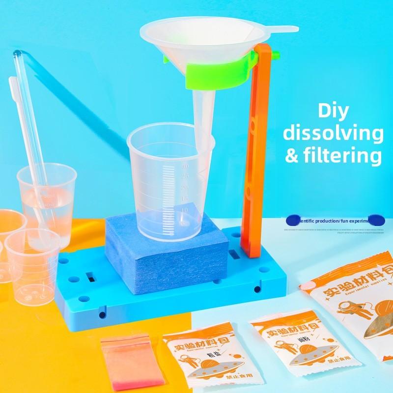 Dissolving Filtration Diy Science Kit For Educational Experiments And Creative Learning