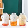 350Ml Elephant Water Bottles For Milk Tea Coffee Juice Portable Drinking Cup Home Transparent Juicing Beverage Drink Bottle