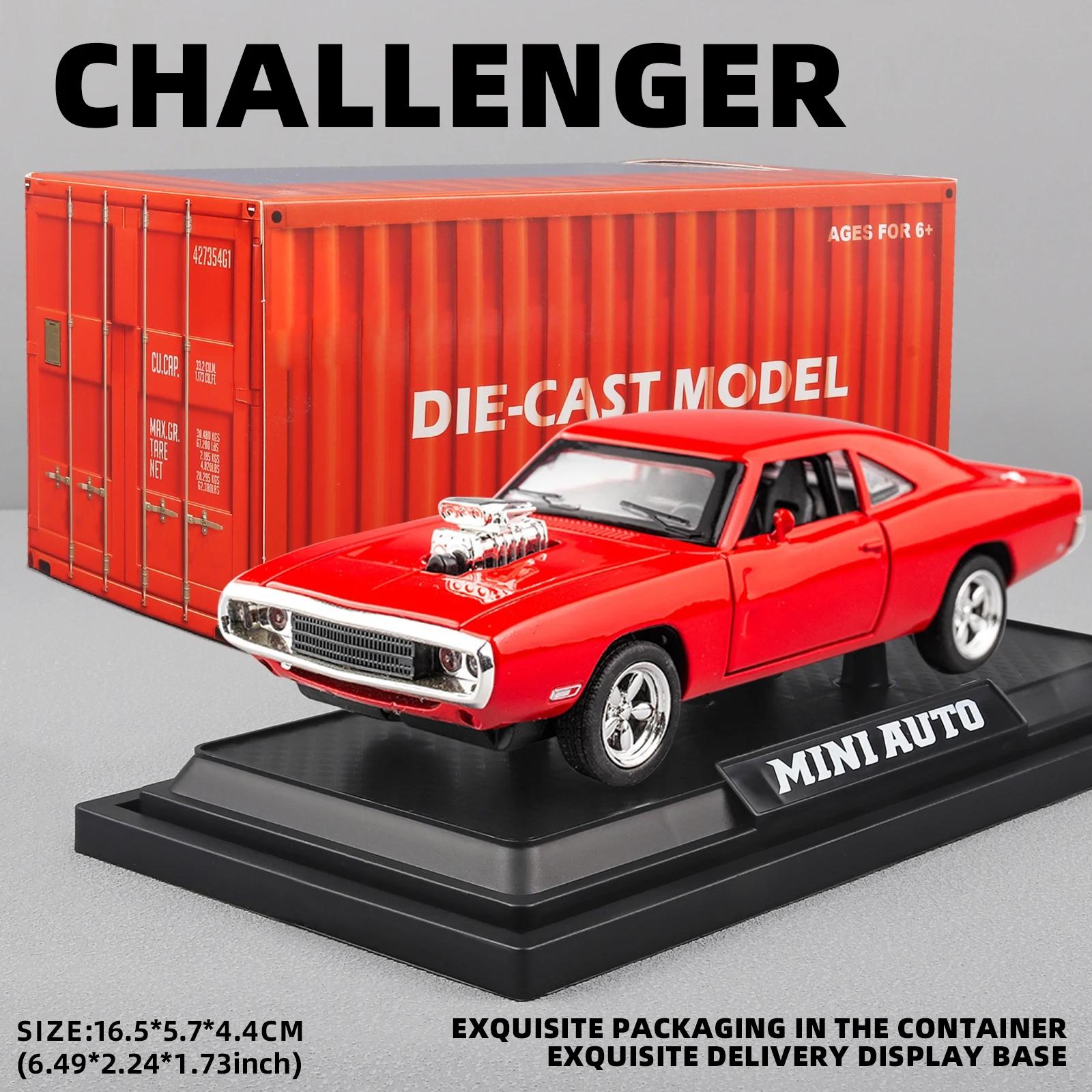 

1:32 Simulation Fast & Furious 7 Challenger 1970 Alloy Car Model Die-cast Children s Toy Car Boy Decoration Gift
