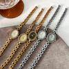 Orologio da Donna Bracciale Retrò Piccolo, Raffinato, alla Moda e Semplice Temperamento Versatile Orologio al Quarzo da Donna