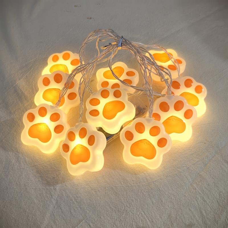 Led Lights String Battery Powered Cartoon Decorative Lights String Bedroom Indoor Ornaments Halloween Xmas Party Home Decoration