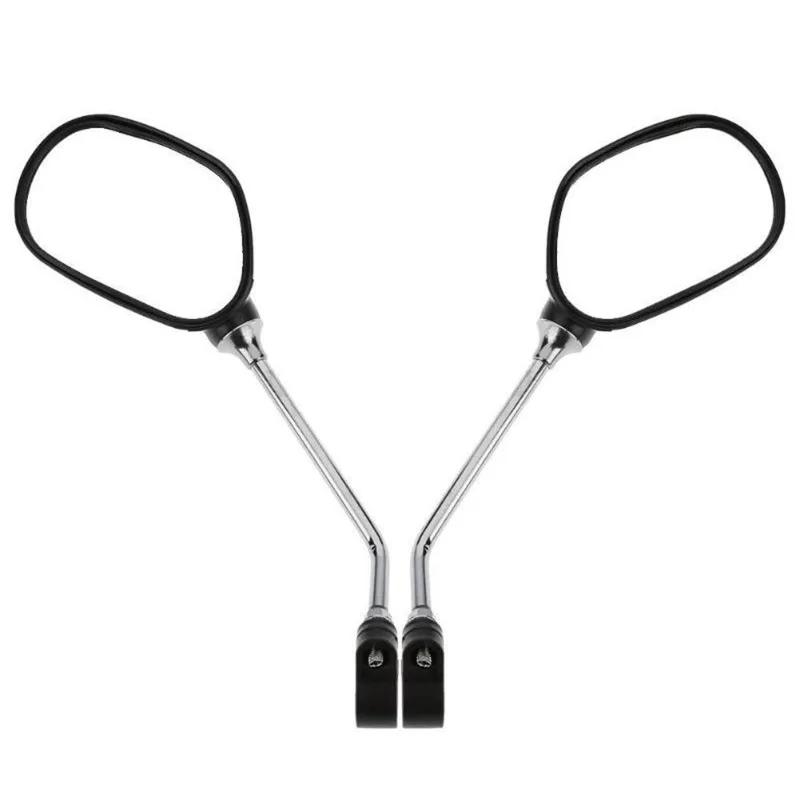 

1 pair Bicycle Mirror Handlebar Rearview Anti-Glare Electric Scooter Mirror Bike Accessories View Wide Range Back Sight Reflect чёрный