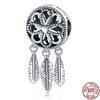 925 Silver Dream Catcher Series Charms Fit 925 Original Bracelets