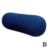 Super Soft Head Pillow Pure Color Cylindrical Pillow Microbead Back Cushion Roll Pillow Convenient Travel Office Nap Cushion