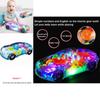 Electric Transparent Gear Led Light Music Car Model For Kids' Educational Toy Gift