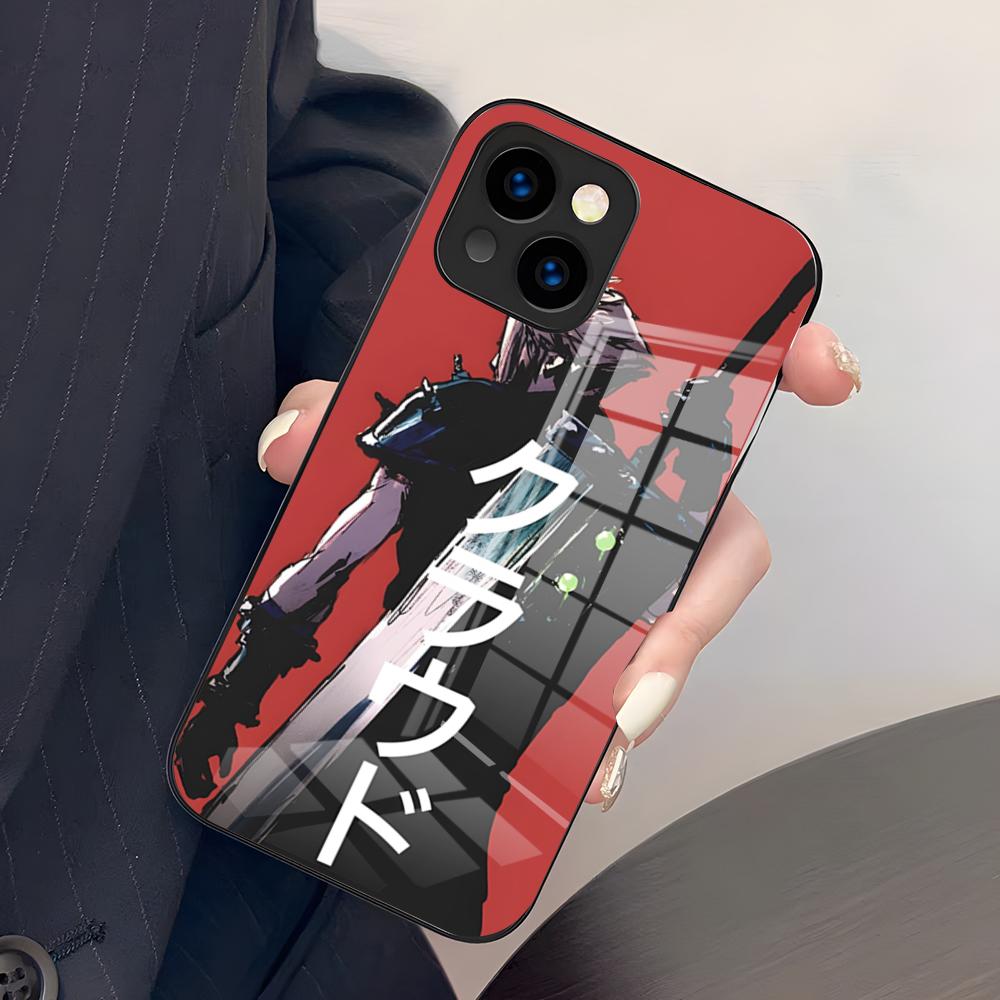 F-Final F-Fantasy Phone Case For IPhone 17 Pro Max 15 Pro 16 14 Plus 12 13 Mini 11 Pro Shockproof Glass Cover