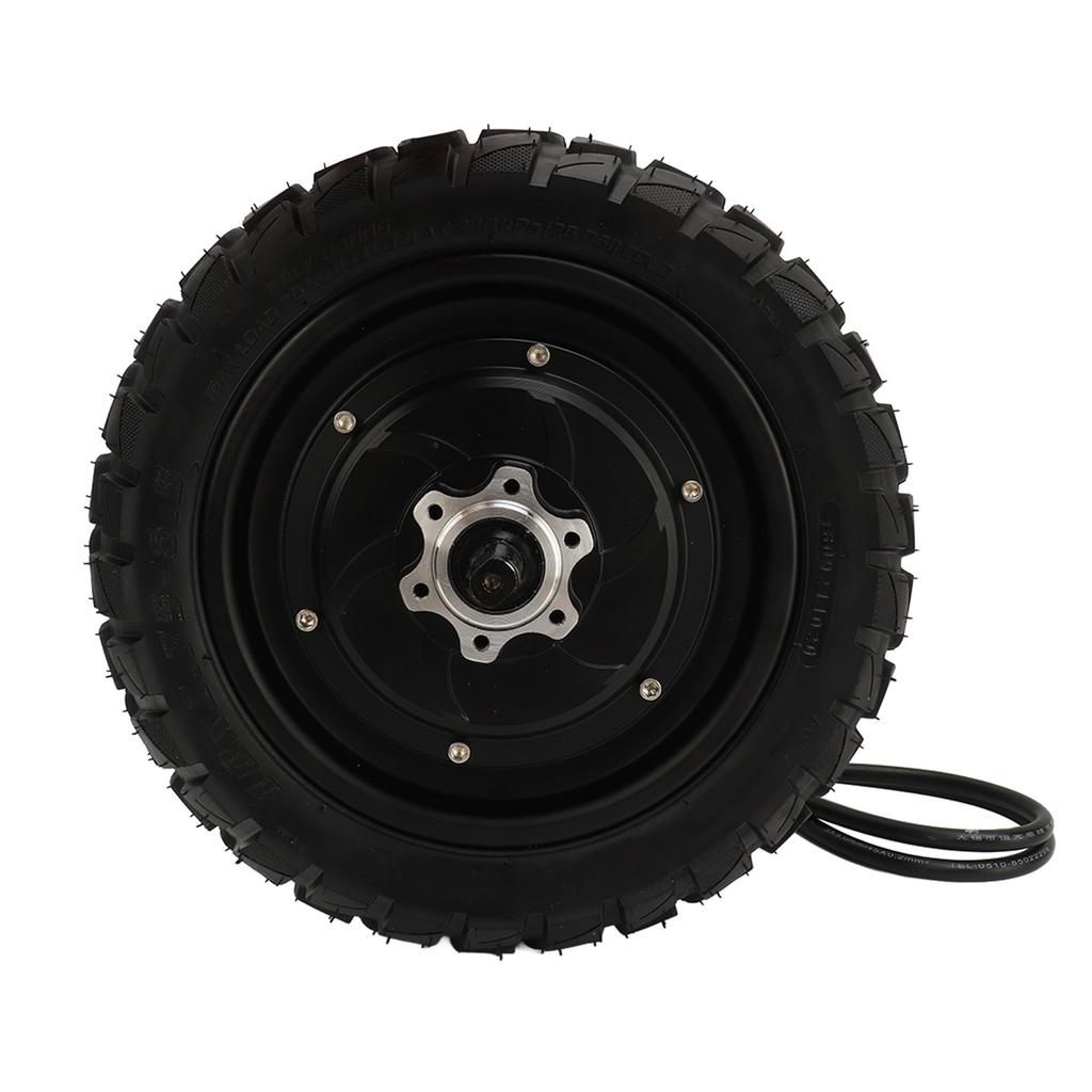 10 Zoll Elektrofahrrad Radnabenmotor 48V 72V 800 bis 2200W Pannensicherer Vakuumreifen Nabenmotor für Elektroroller