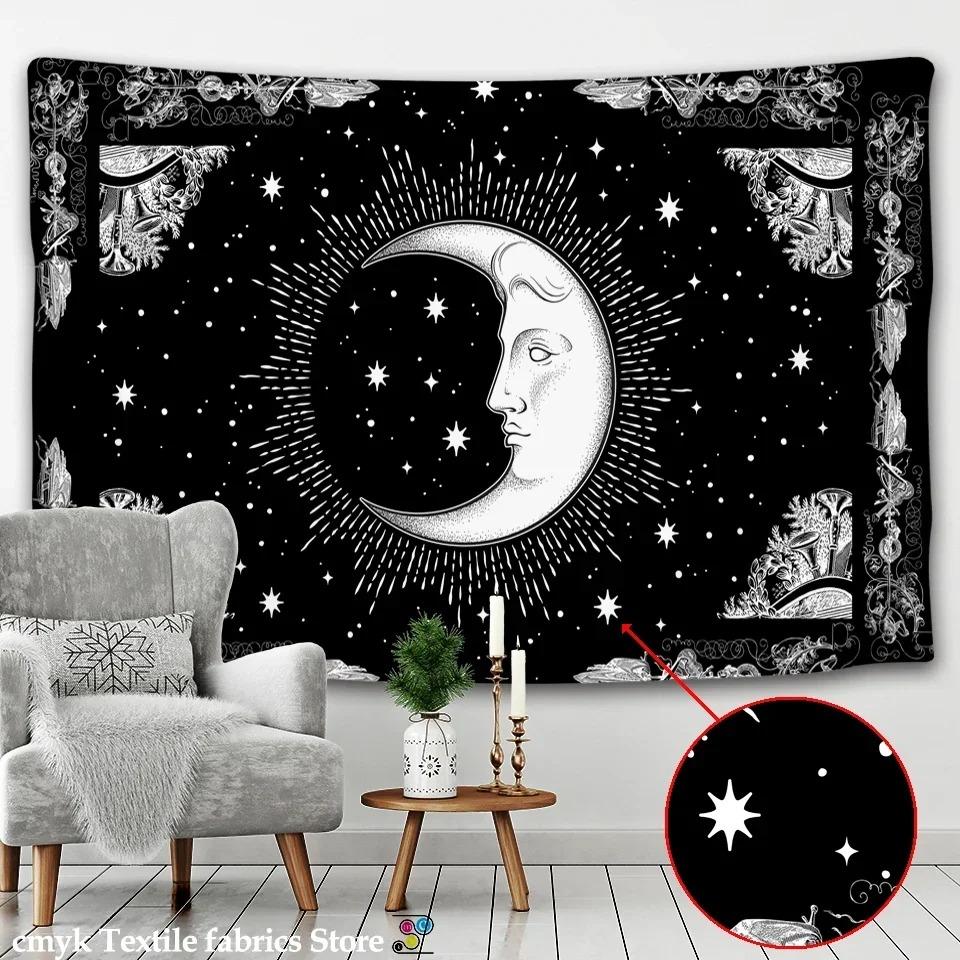 Tarot Tapestry Wall Hanging Astrology Divination Bedspread Beach Mat Witchcraft Mandalay Hippie Mandala Brugeria