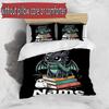 3pcs Duvet Cover Set (1*Duvet Cover + 2*Pillowcase, Without Core), Custom Name How to Train Your Dragon Pattern Bedding Set, Home Bedroom Decor Gift