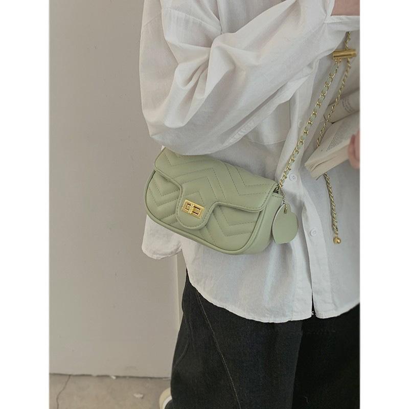 

Сумка через плечо Сумка-цепочка Маленькая Маленькая квадратная сумка Одноплечная Маленькая сумка зелёный