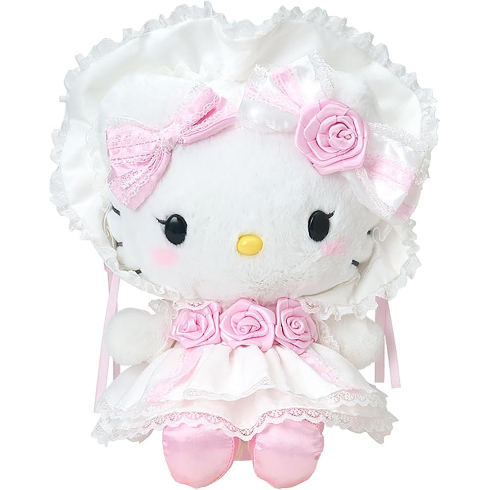 

Sanrio Hello Kitty Plush Toy White Frill 3 Years and Up Soft Stuffed Animal