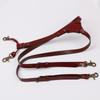 Top Layer Cowhide Men's Suspenders with Anti-Drop Hook Buckle