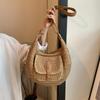 Borsa a tracolla estiva in paglia alla moda Yogodlns da donna per spiaggia, vacanza, shopping, borsa a spalla intrecciata, borsa a mano, borsa a tracolla