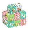 12pcs DIY Cookie Box Paper Gift Wrapping Box Fashion Packaging Basket  Party Supplies