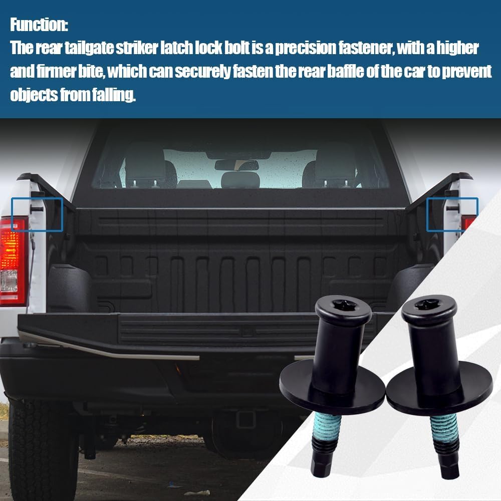 Achterklep Sluitpen Vergrendelingsbout 1L3Z-99404A42-AA Achterklep Sluitpen Vergrendelingsbout Schroef voor Ford F150 1997-2014 Auto-onderdelen