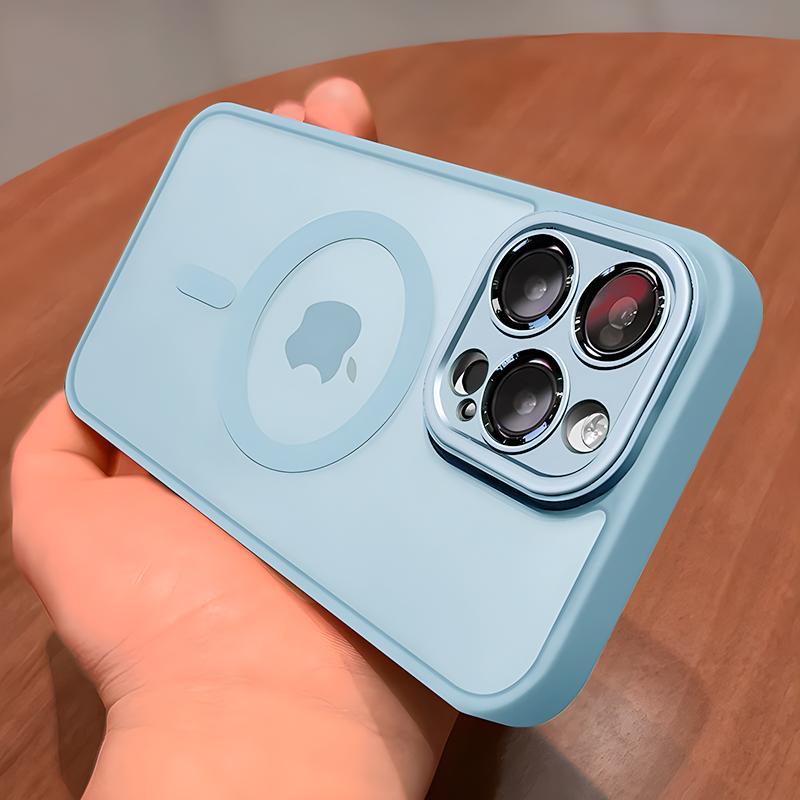 Μαγνητική Διάφανη Θήκη Για Magsafe Για iPhone 13 11 12 14 15 Pro Max Θήκες Προστασία Φακού Ασύρματη Φόρτιση Πίσω Κάλυμμα Αξεσουάρ