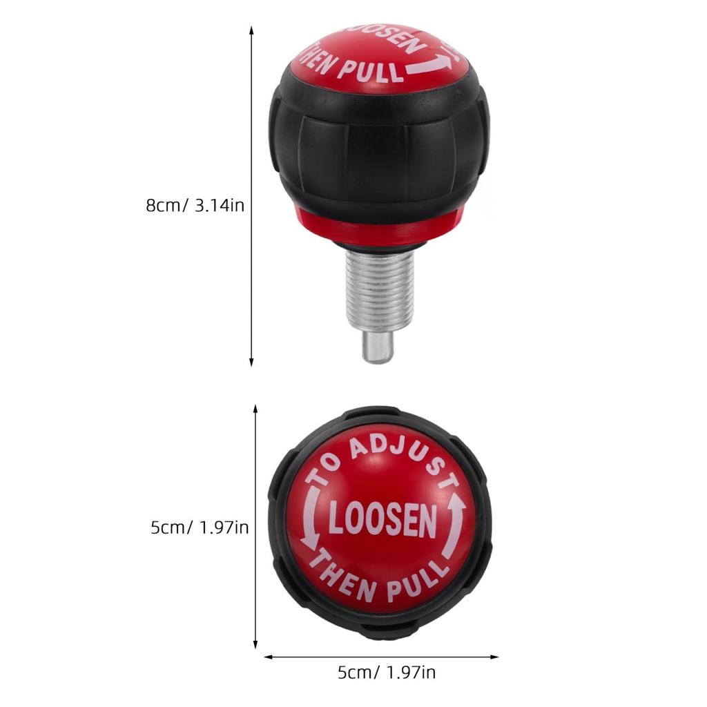 Iplusmile Pull Pin Spring Knob Replacement Fitness Bike Pull Pin