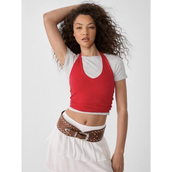 Wide Waist Seal Vintage Millennium Spice Girl Waist Seal Decorative Wide Belt Women'S Waist