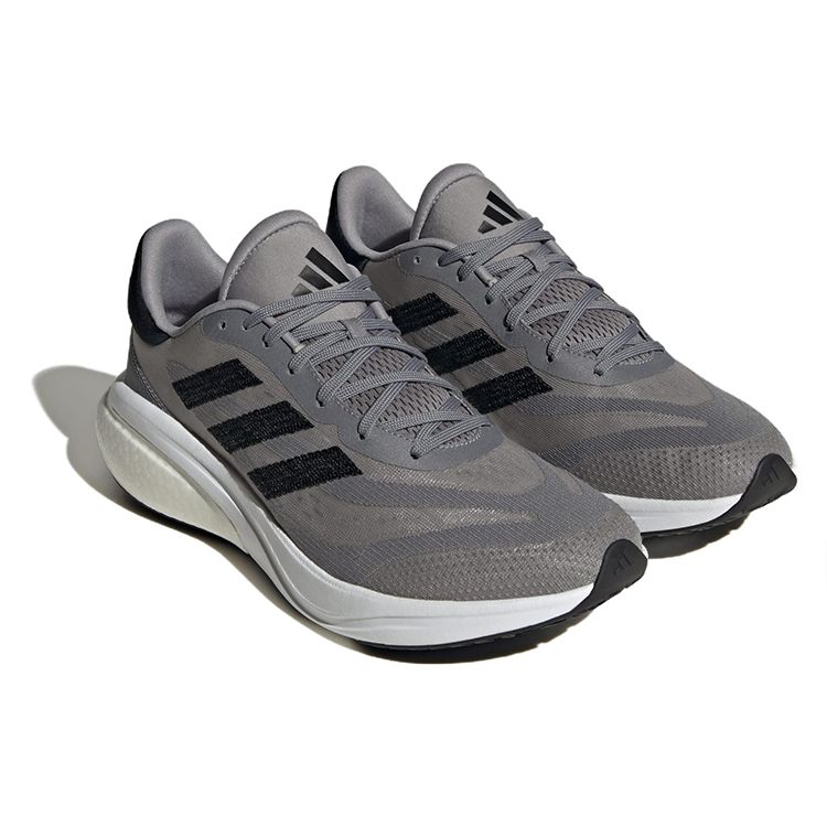 Adidas Supernova 3 Grey Black Men Sneakers Grey-Three Core-Black Cloud-White IE4365