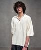 El Mood Terry Western Half Knit Ivory