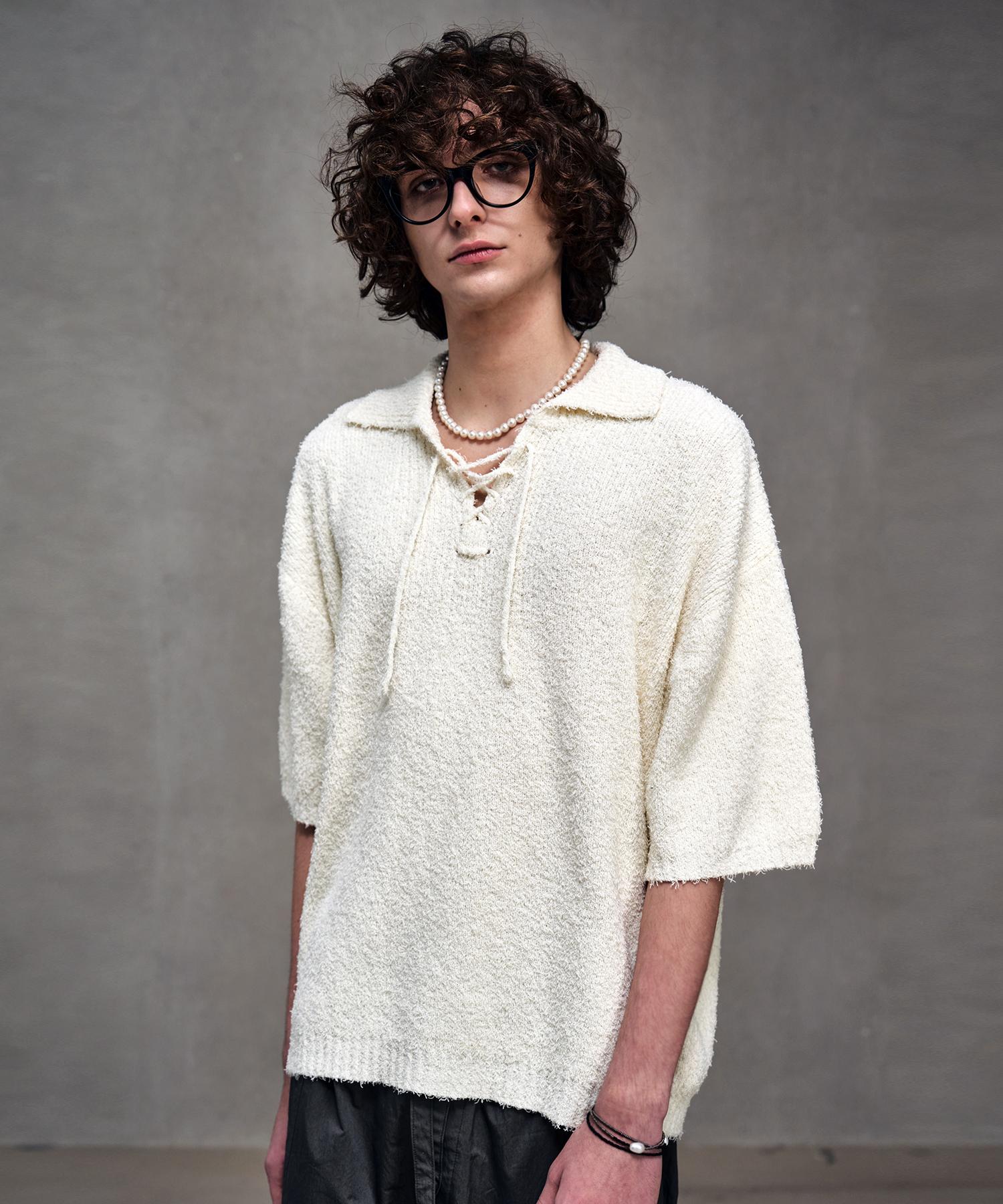 Terry Western Half Knit Ivory Ivory/48