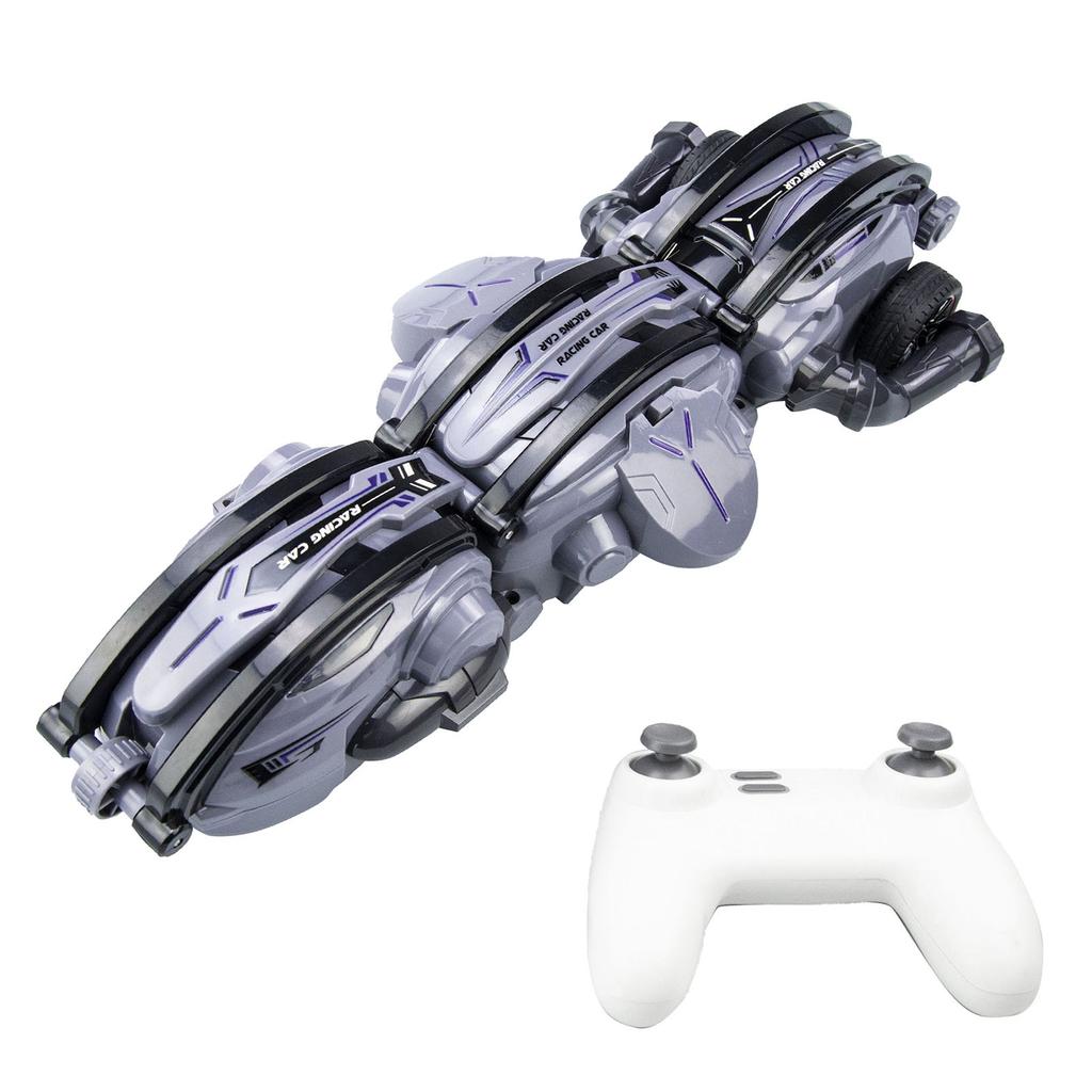 Remote Control Car, 2.4GHz Remote Control Rolling Stun Car with Lights Forward Backward Left Right