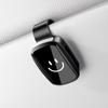 Universal Car-Mounted Smiley Face Sunglasses Holder Clip for Safe Driving