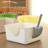 Newcomer Discount: Semi-Enclosed Kitten Litter Box with Scoop