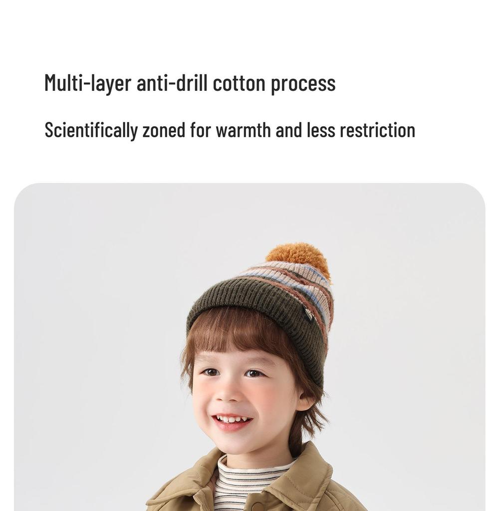 European Boys' Quilted Cotton Jacket – Winter 2025 Children & Toddler Wear