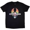 Journey Tie-Dye Flügel T-Shirt Schwarz Neu