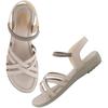 Shoetopia Women'S Snd-1080 Grey Flat Sandal-9 Kids Uk (Snd-1080-Grey)-Eu42