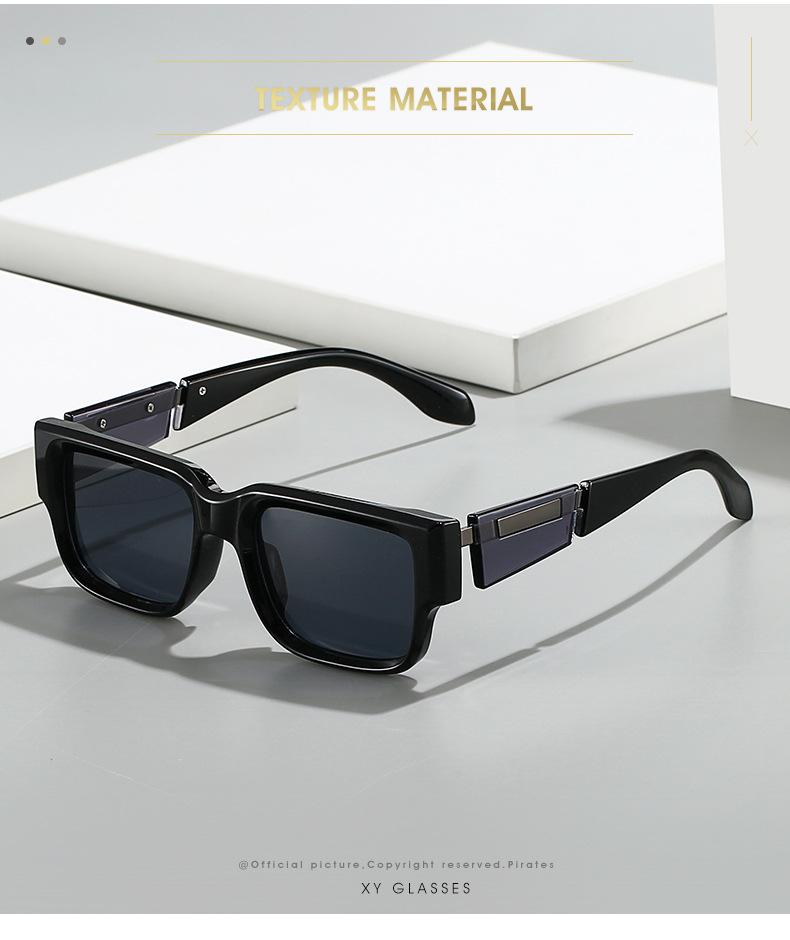 Vintage Square Sunglasses for Men Women Trendy Sun Glass Fashion Brand Designer Shades UV400 Glasses Eyewear