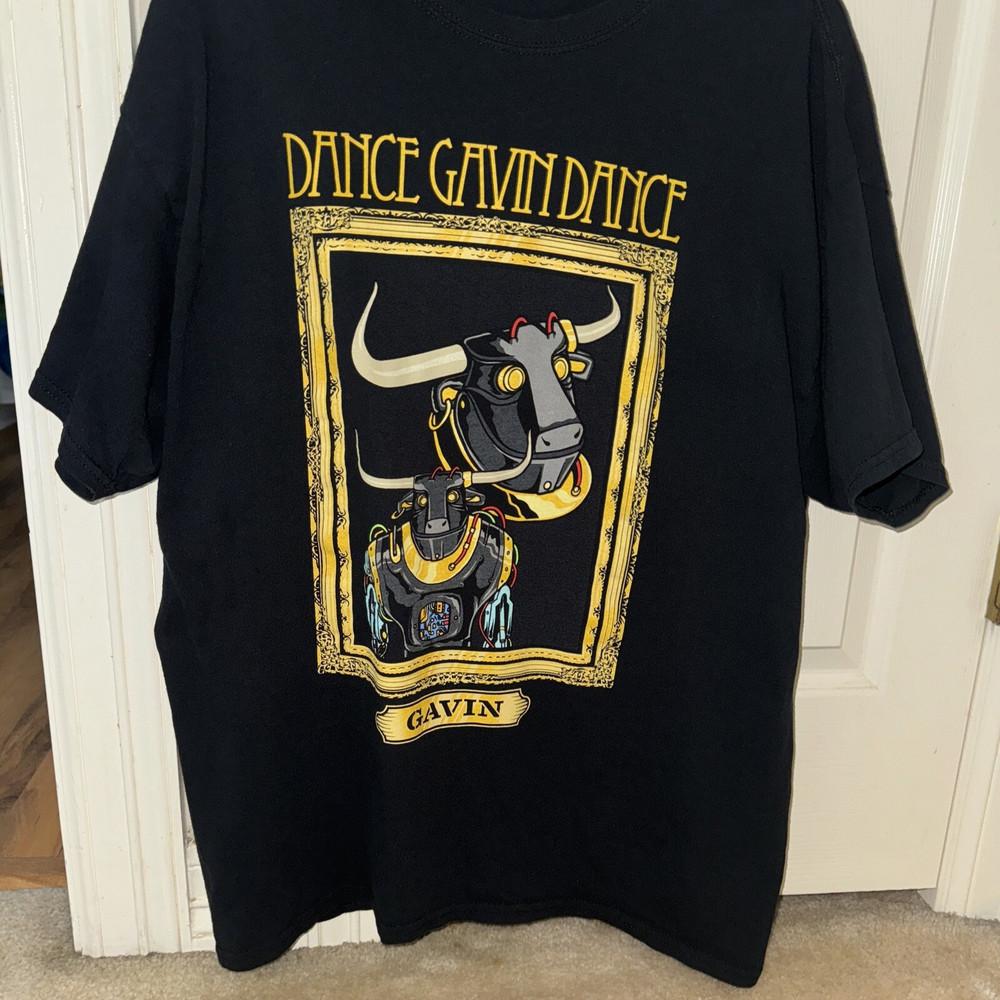 Dance Gavin Dance Framed Robot Bull Portrait T-Shirt S-5XL TU310 Unisex T-Shirt S
