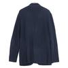 LARDINI JKLJM22 Boutonniere Navy Striped Cotton 2B Knit Jacket Jacket M NavyUsed