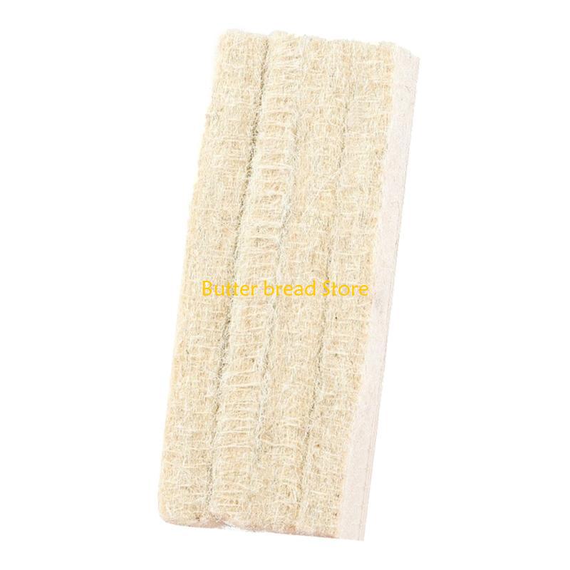 W89C 6Pcs Chalkboard Erasers Wool Felt Eraser Dustless Blackboard Chalks Eraser