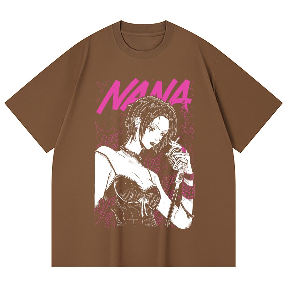 230 Gsm 100% Cotton Nana V1 Osaki Print Unisex Heavy Cotton T Shirt