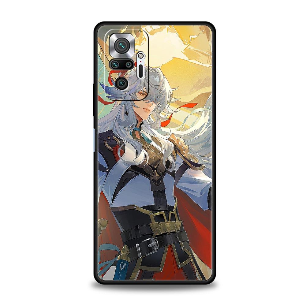 Husa de telefon Honkai Star Rail Gepard Bronya pentru Xiaomi Redmi Note 13 12 5G 11 10 Pro 4G Plus 9S 9 8 7 9T 8T 10C 9C 9A Husă moale