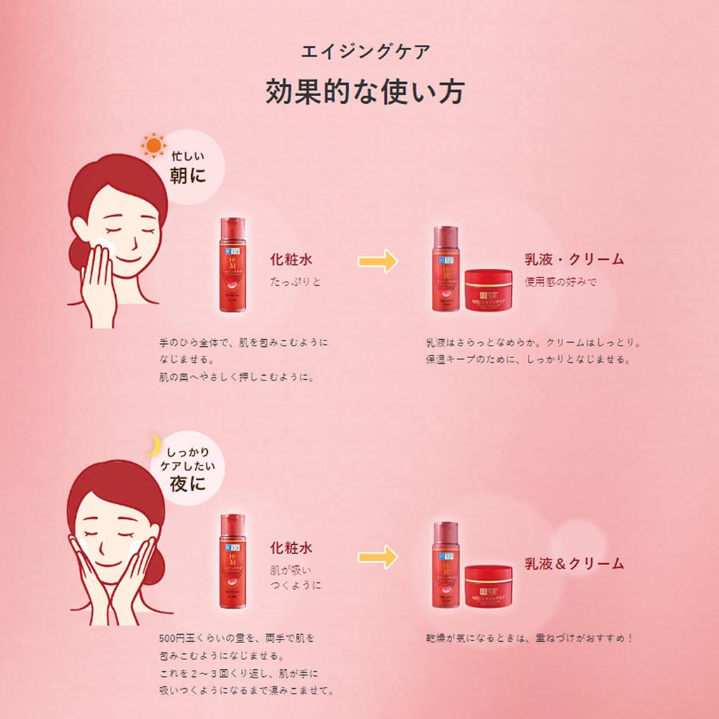 Hada Labo Gokujyun Médicamenté Raffermissant Set Recharge Récipient Gokujyun Sachet Lotion, + + [Quasi-médicament]