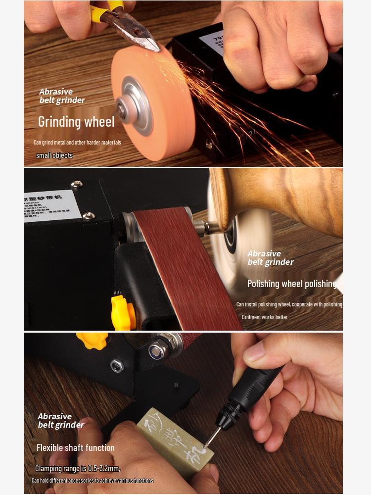 Compact Electric Knife Sharpener & Mini Belt Sander