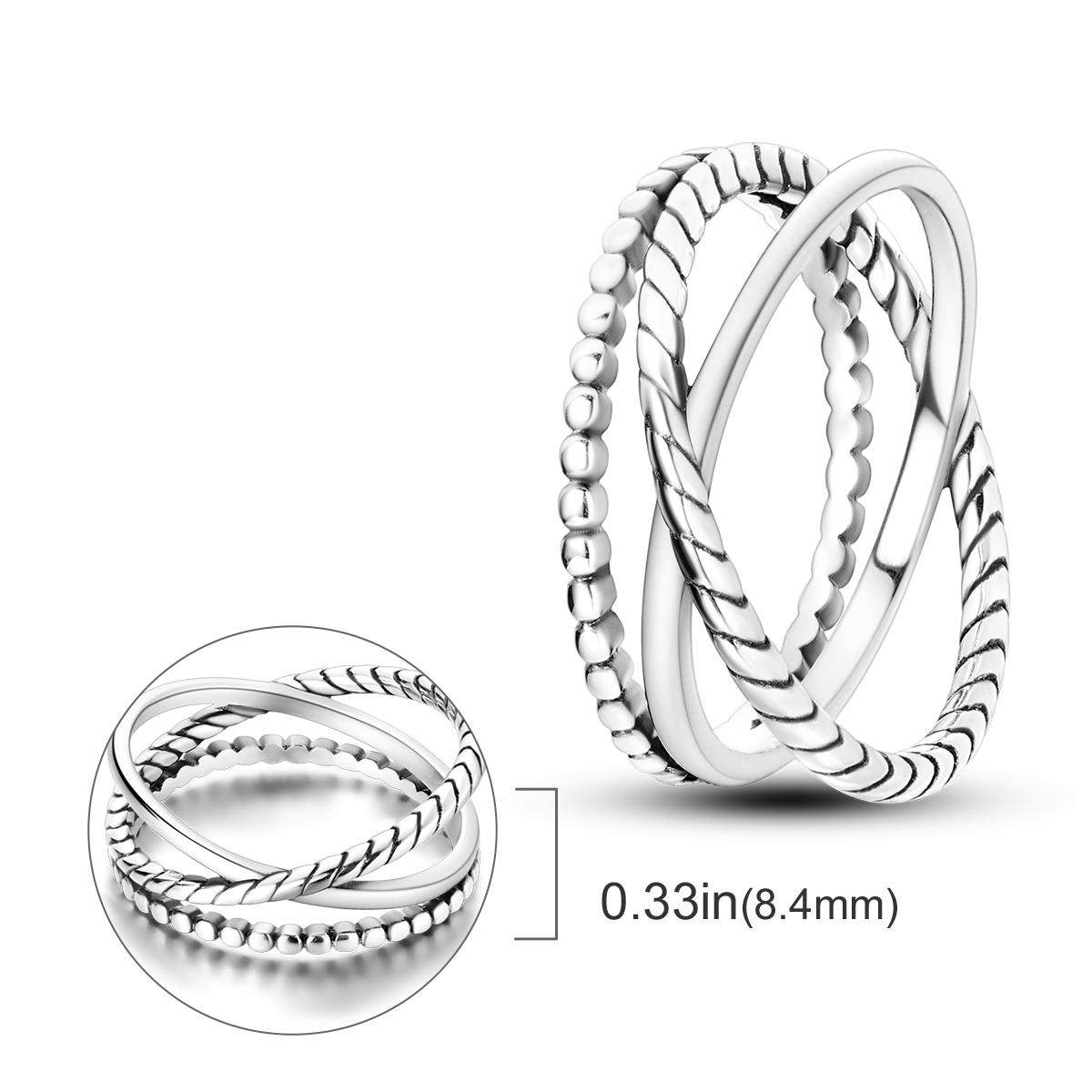 

Genuine Copper Plated Mystic Star Ring Design Infinite Love Authentic Design Zircon Cz Wedding Rings Jewelry Creation Women Present Choice 7