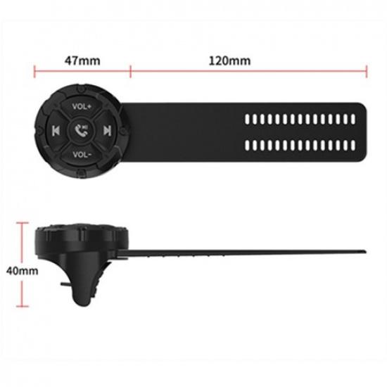 Wireless Bluetooth 5.3 Media Button Remote Controller For Motorcycle Bike CR
