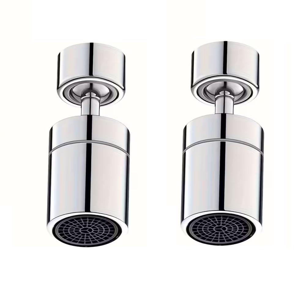 Faucet Sprayer Accessories, 360° Rotatable Dual-function Dual-flow Water Tank Aerator, Rotating Faucet Aerator Dual Sprayer, Fau