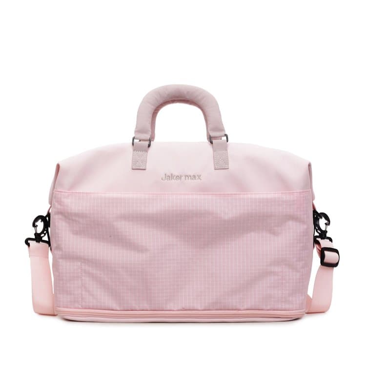 

Color matching expansion large-capacity travel bag women s fitness bag рожевий