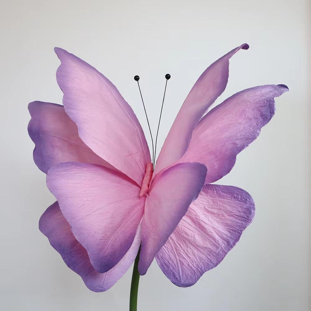 Large Artificial Butterfly Outdoor 3D Butterfly New Fake Butterfly Wedding Centerpiece