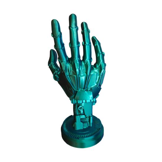 Game Controller Holder Stand 3D Printed Universal Gaming Headphone Controller Stand Mechanical Hand Statue