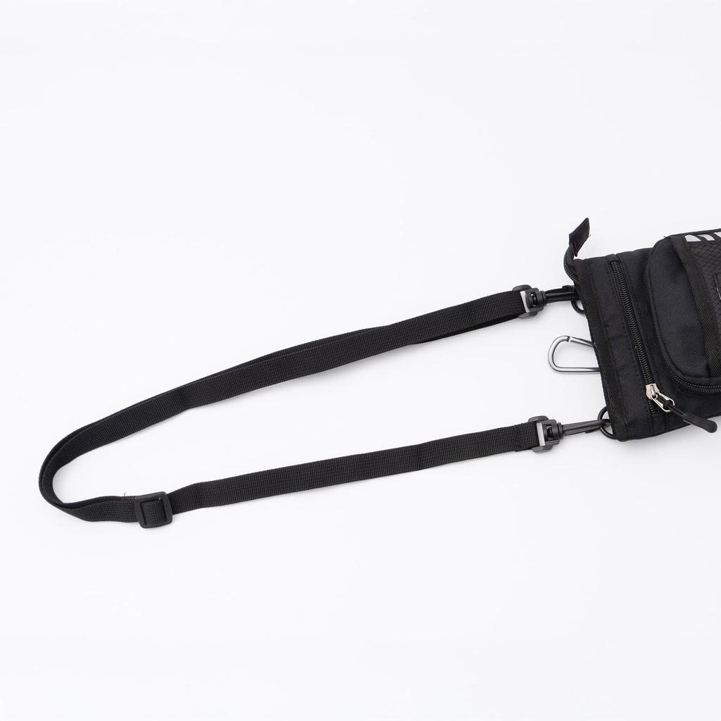 Logo Spark Scissor Bag, Shoulder Bag, Reflective, 3-Way Sacoche, Navy